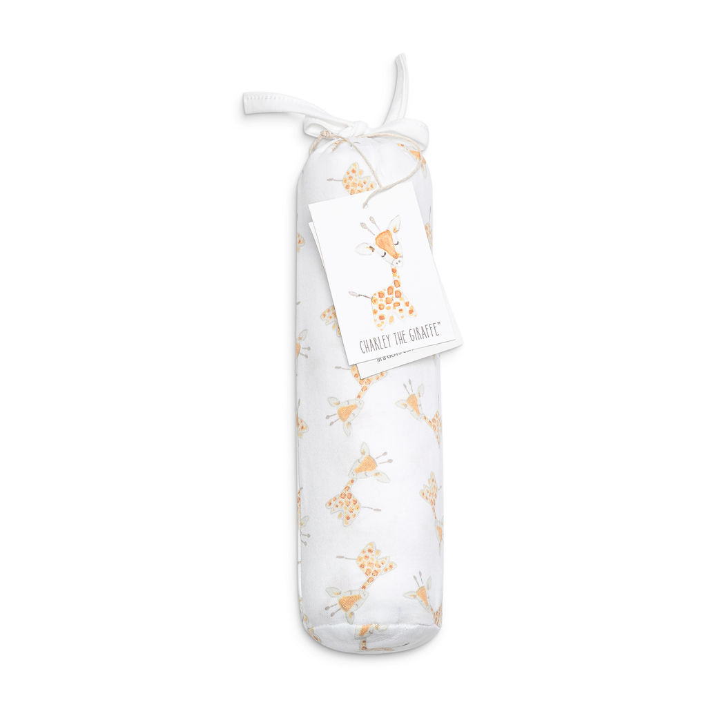 50% off SALE! Charley the Giraffe Swaddle| Gender Neutral
