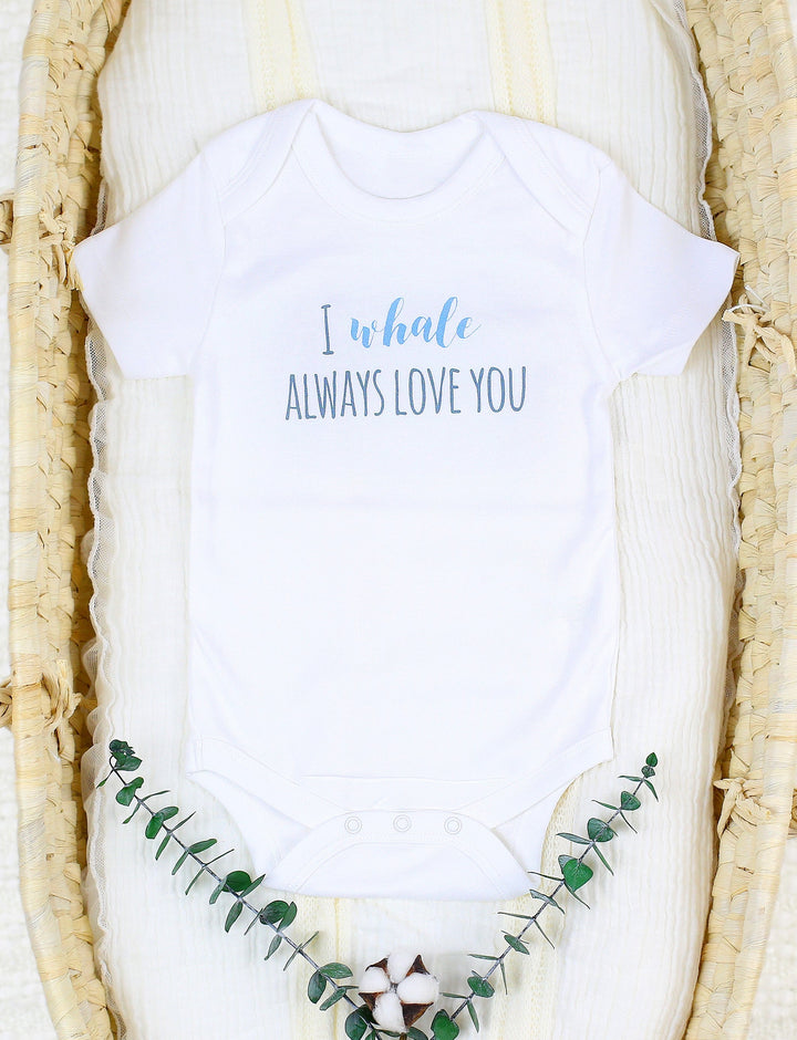 50% OFF SALE! I whale always love you | Organic Bodysuit