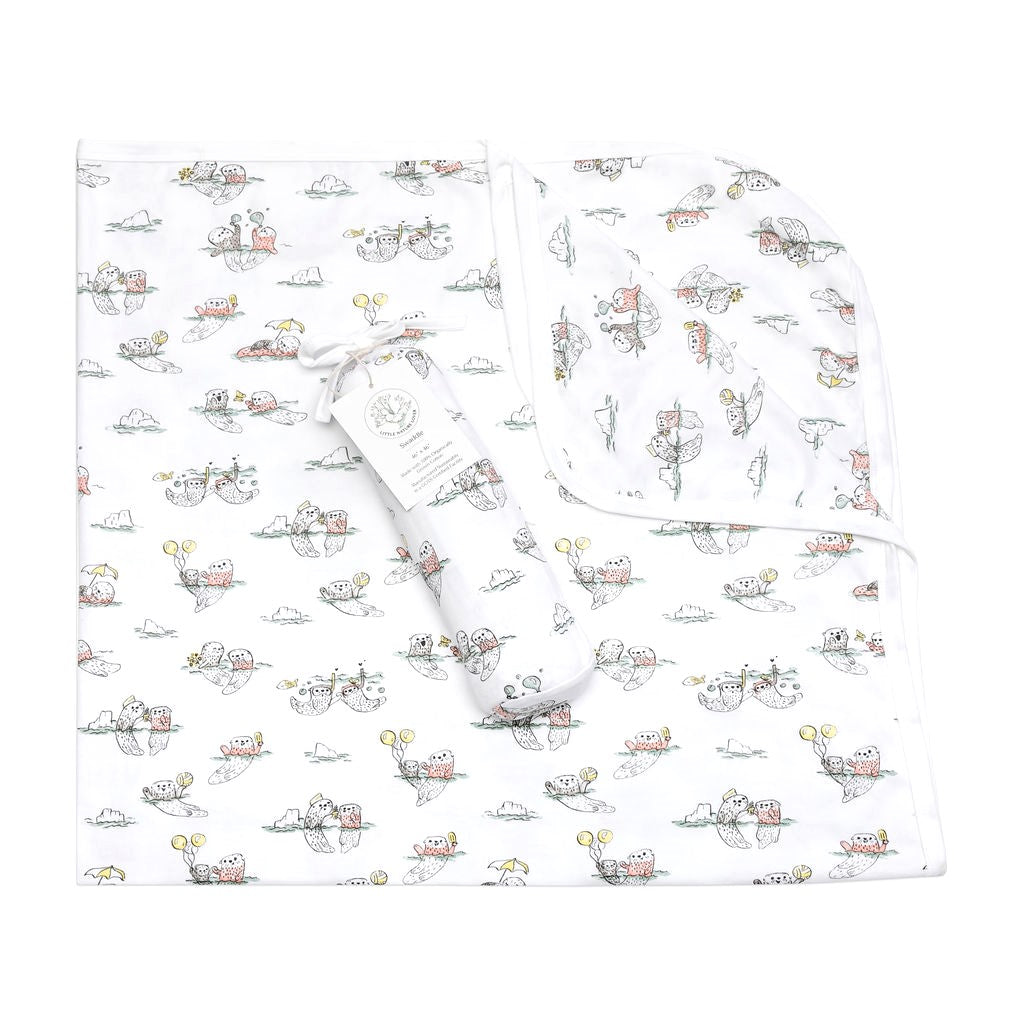 50% off SALE! Otter Swaddle| Gender Neutral