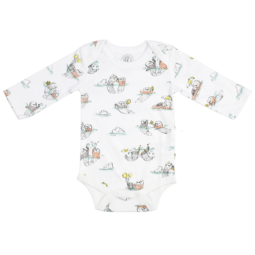 60% off SALE! Playful Otters Bodysuit | Gender Neutral