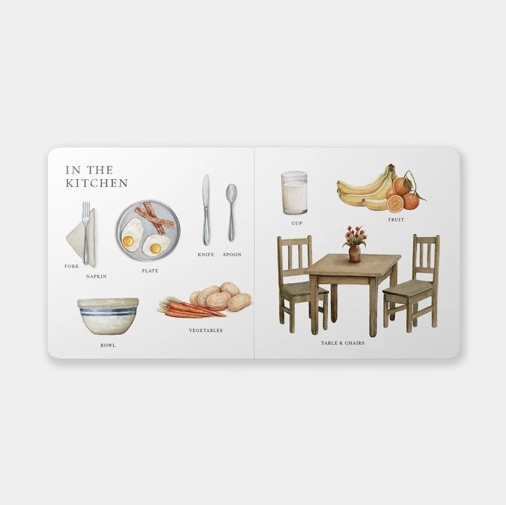 Our Big Book of First Words (Board Book)