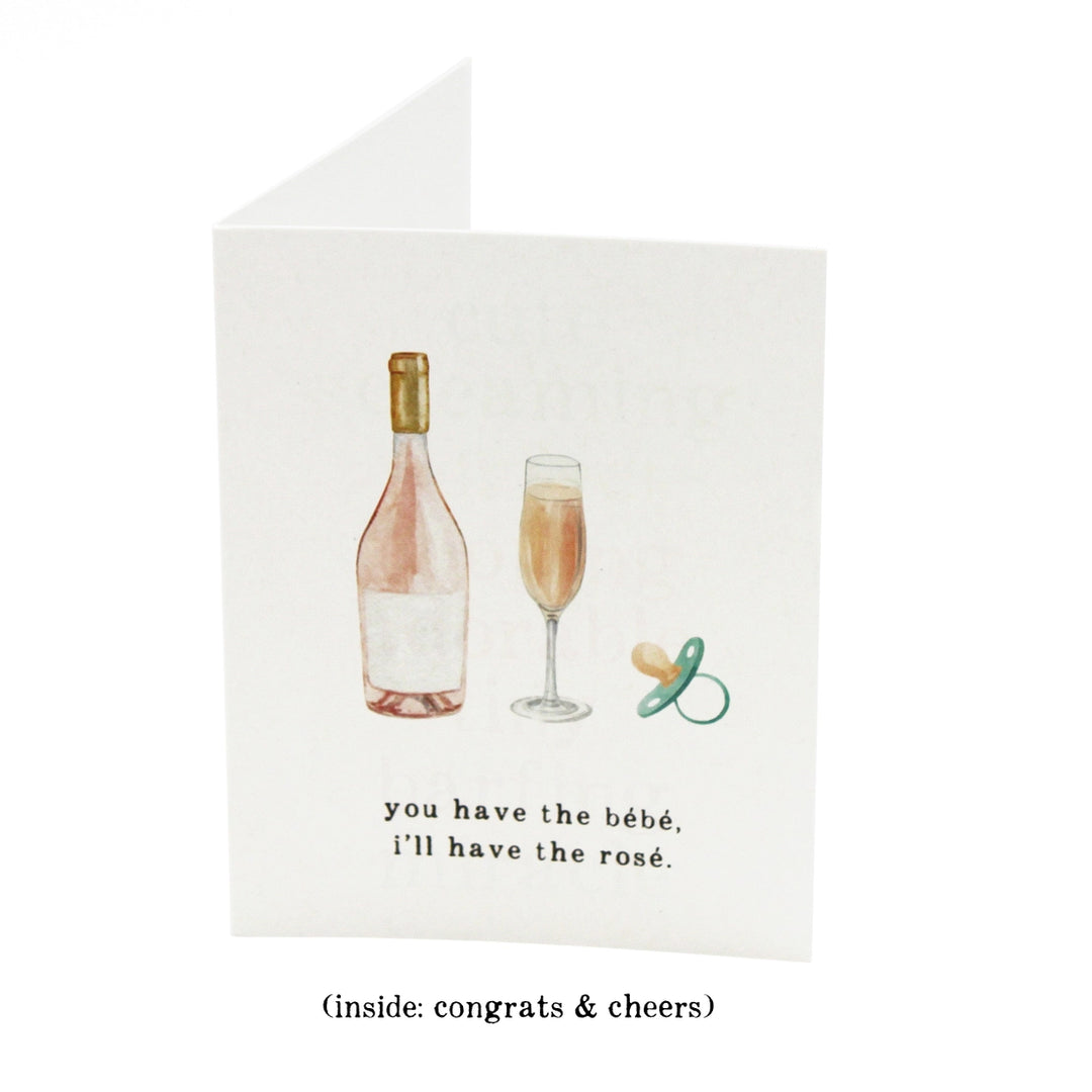 Bebe Rose Greeting Card