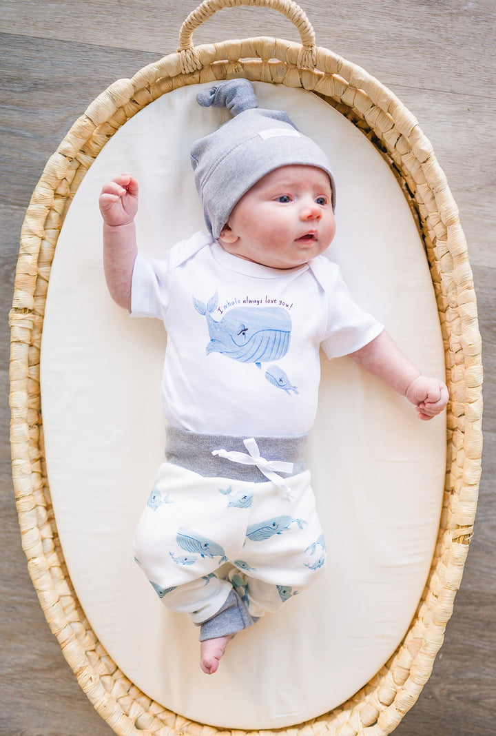 I Whale Always Love You! | Organic Baby Boy Set