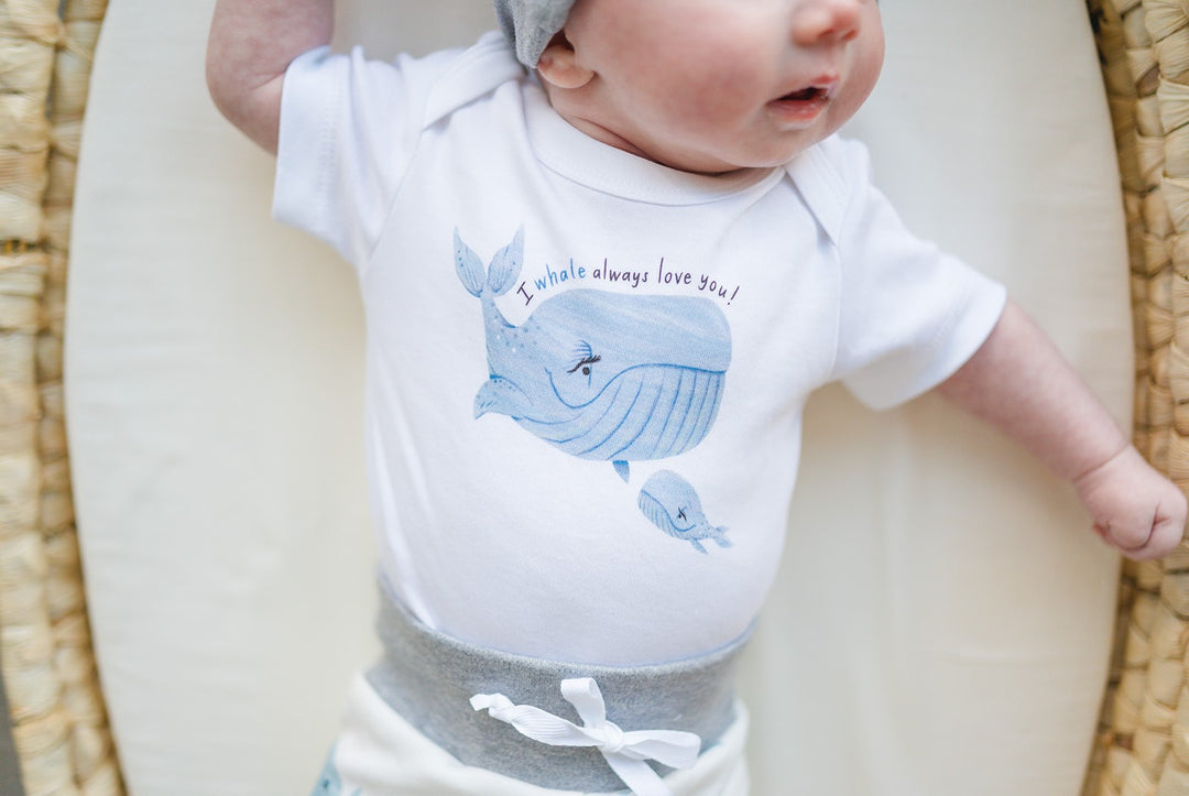 I Whale Always Love You! | Organic Baby Boy Set