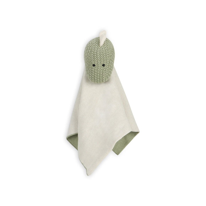 Dinosaur | Organic Baby Lovey Security Blanket Cuddle Cloth | Handmade