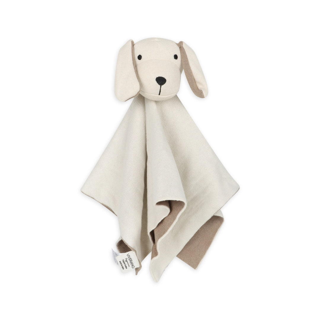 Puppy Dog | Organic Baby Lovey Security Blanket Cuddle Cloth | Handmade