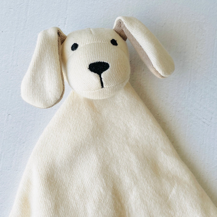 Puppy Dog | Organic Baby Lovey Security Blanket Cuddle Cloth | Handmade