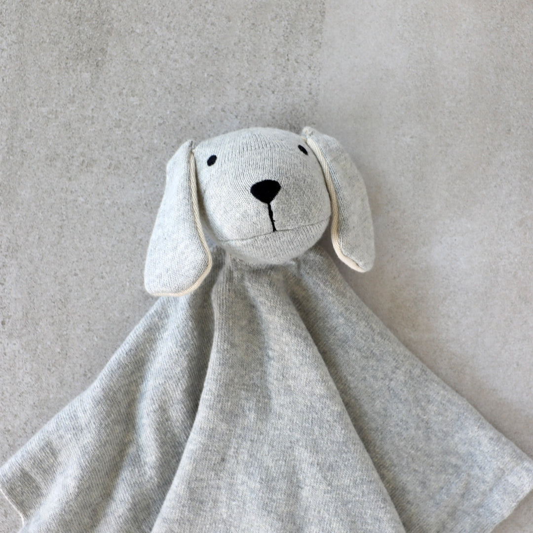 Puppy Dog | Organic Baby Lovey Security Blanket Cuddle Cloth | Handmade