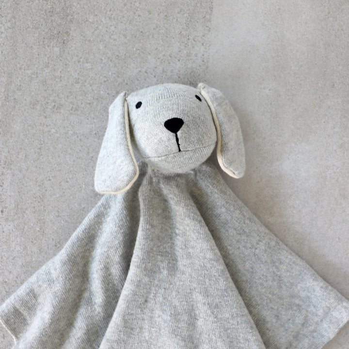 Puppy Dog | Organic Baby Lovey Security Blanket Cuddle Cloth | Handmade