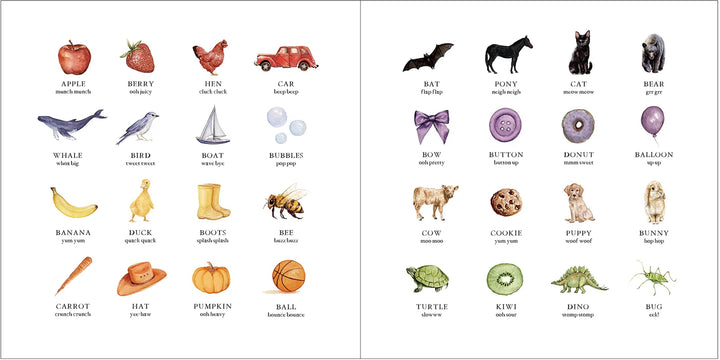 Our Big Book of First Words (Board Book)