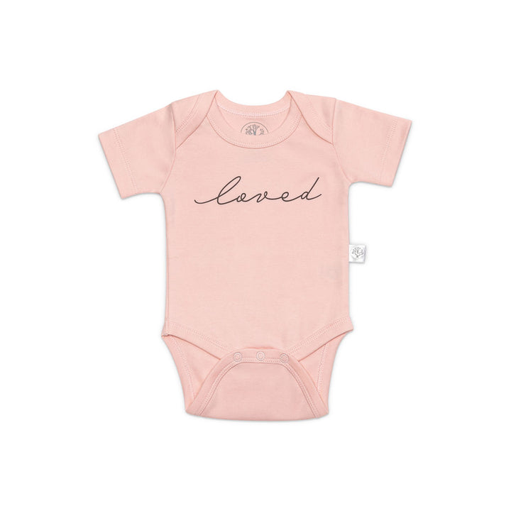 50% off SALE! Loved Blossom Bodysuit | GOTS Certified Organic