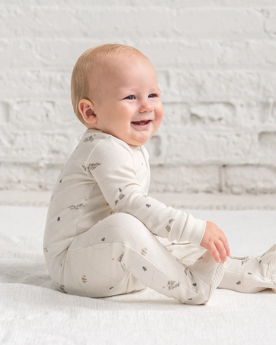 Hiking | Organic Pajama | Baby Boy