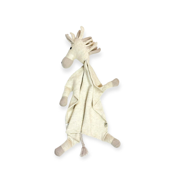 Horse | Organic Baby Lovey Security Blanket Cuddle Cloth | Handmade