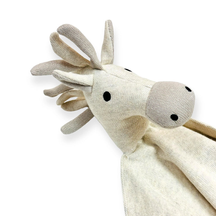Horse | Organic Baby Lovey Security Blanket Cuddle Cloth | Handmade