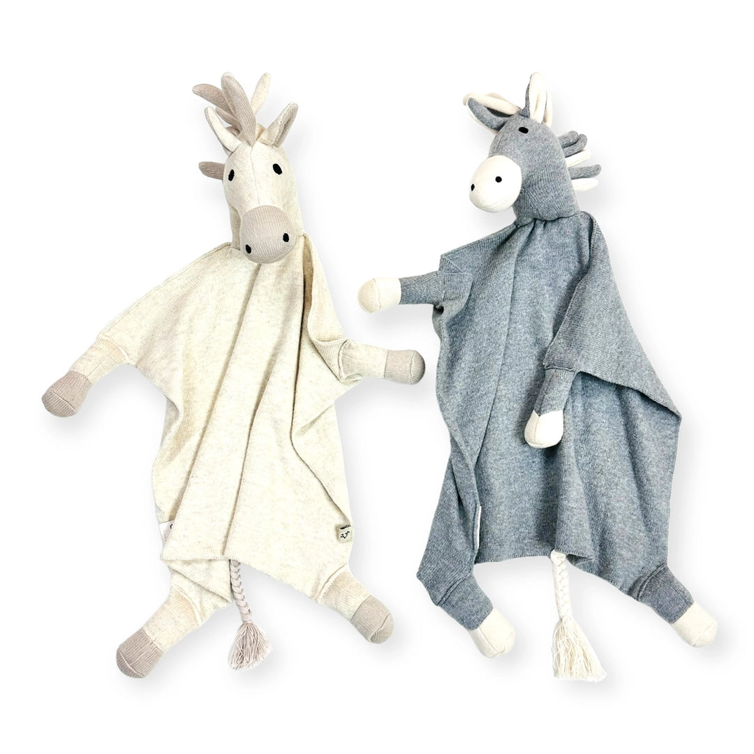 Horse | Organic Baby Lovey Security Blanket Cuddle Cloth | Handmade