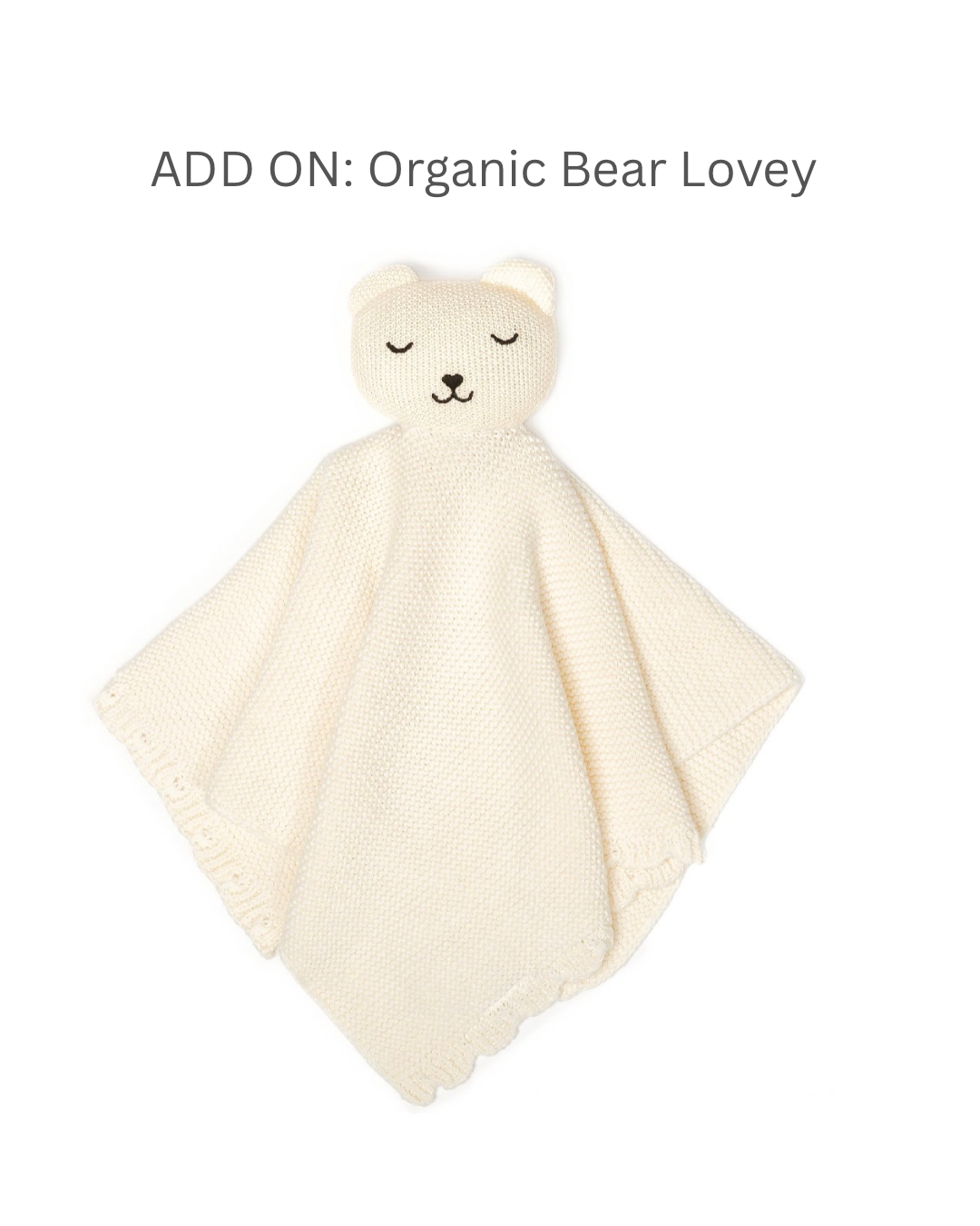 Woodland Bear | Organic Baby Gift Basket 7pcs | Gender Neutral