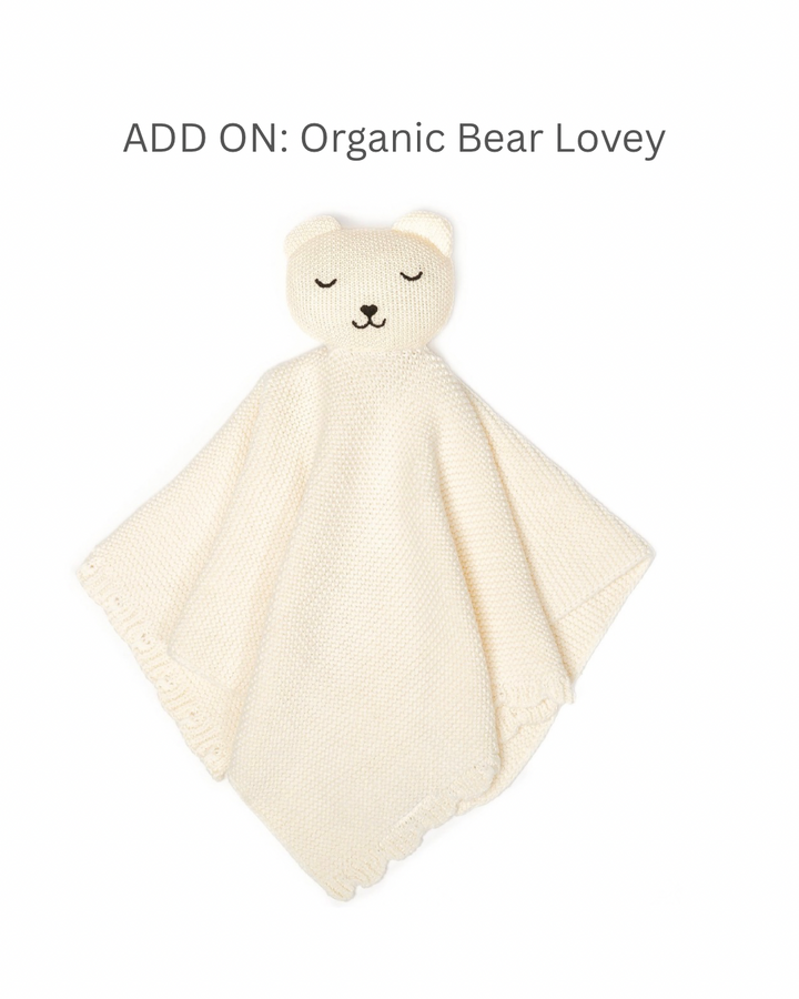 Woodland Bear | Organic Baby Gift Basket 7pcs | Gender Neutral