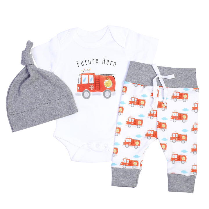 Future Hero | Organic Baby Set | Baby Boy