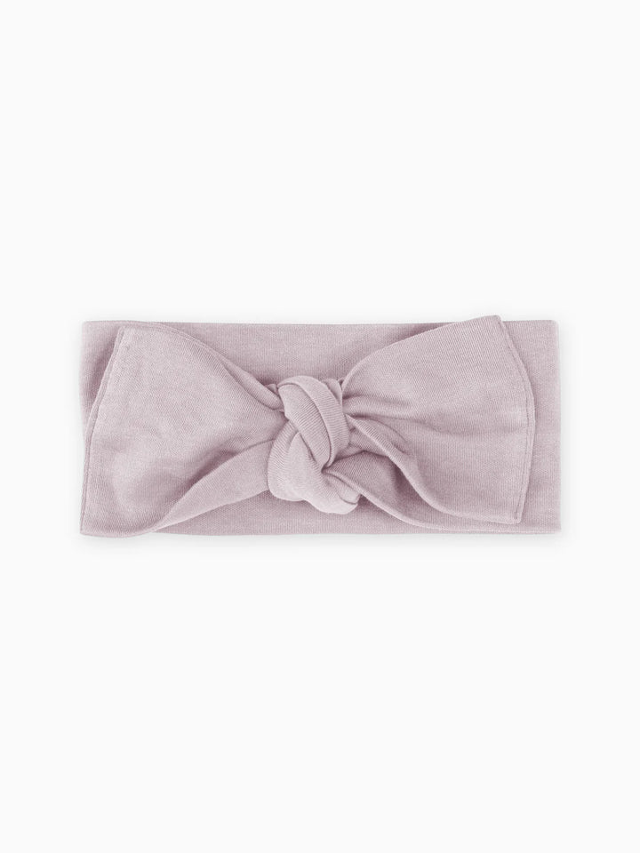 Lilac Kimono Gown | Organic Knot Gown | Baby Girl