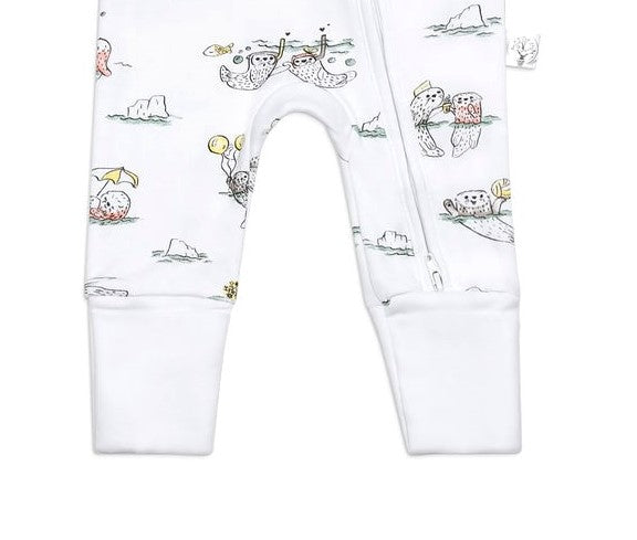 65% off SALE! 2 in 1 Pajama/Playsuit Playful Otters | Gender Neutral