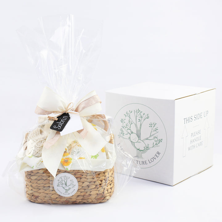 Spring Forest | Organic Baby Girl Gift Basket Bundle