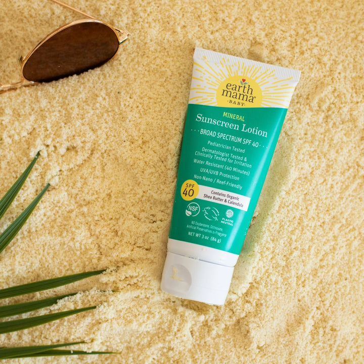 Baby Mineral Sunscreen Lotion - Spf 40| Made in the USA