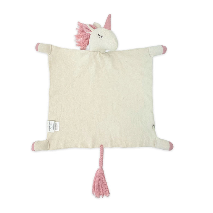 Unicorn | Organic Baby Lovey Security Blanket Cuddle Cloth | Handmade