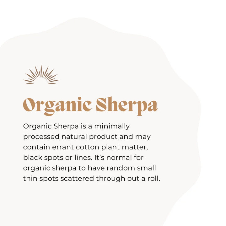 Bear | Organic Sherpa Baby Lovey Security Blanket Cuddle Cloth | Handmade