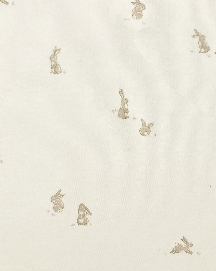 Bunny/Oat | Organic Pajama | Gender Neutral