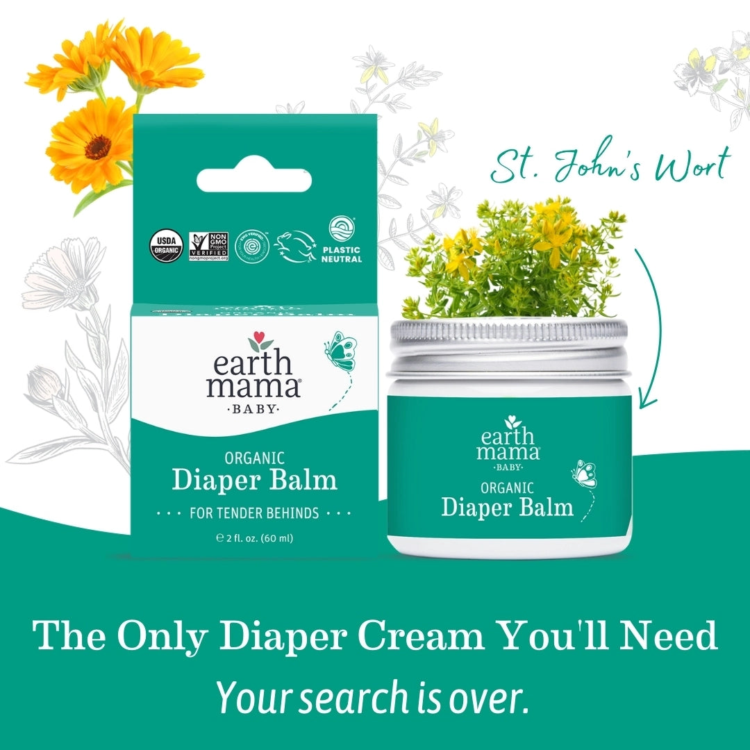 Organic Diaper Balm 2oz | Made in the USA
