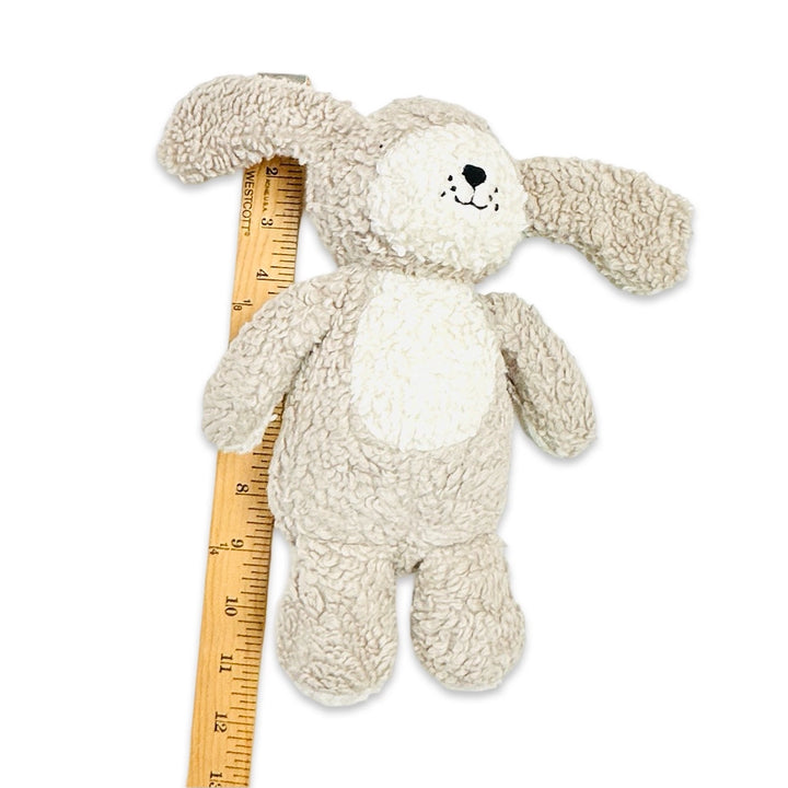 Rocky Lil Dog Sherpa Knit Stuffed Animal Soft Toy Organic | Handmade