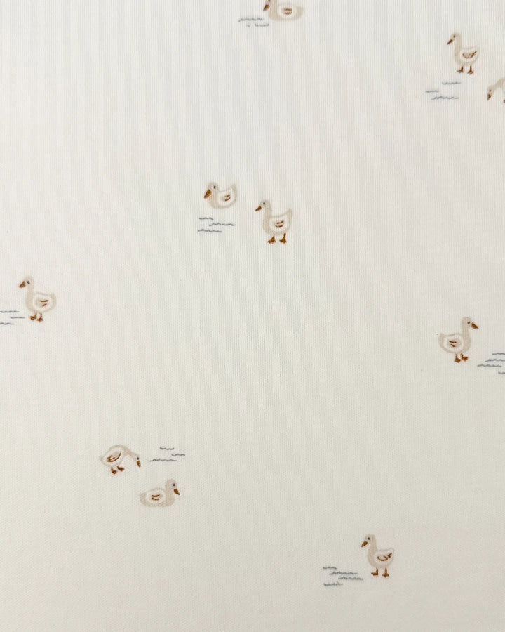 Duck/Oat | Organic Pajama | Gender Neutral