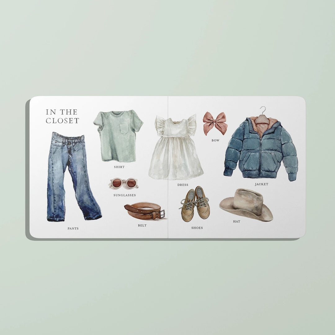 Our Big Book of First Words (Board Book)