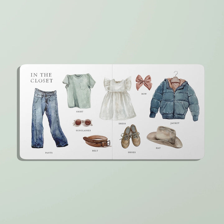 Our Big Book of First Words (Board Book)