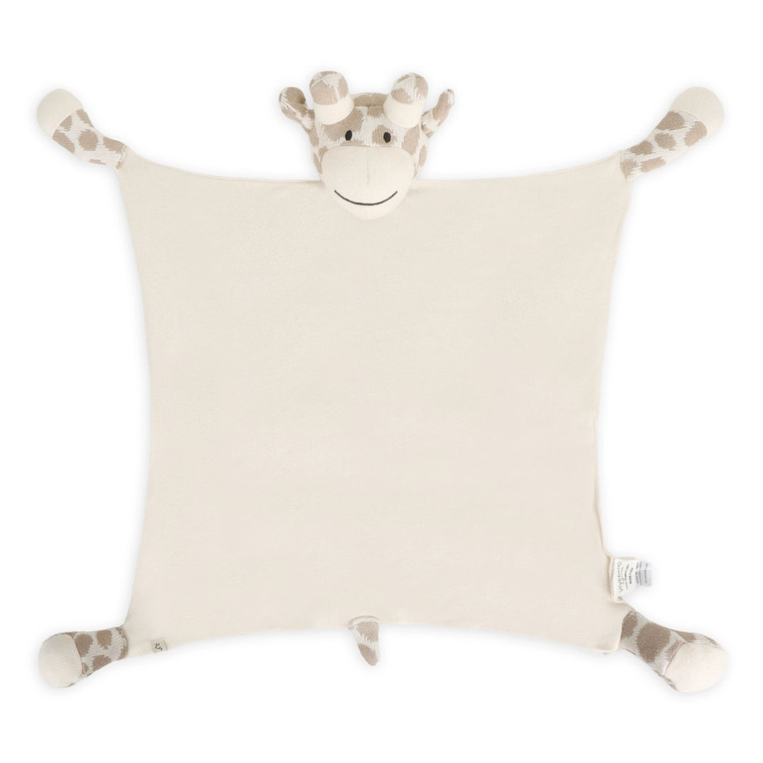 Giraffe | Organic Baby Lovey Security Blanket Cuddle Cloth | Handmade
