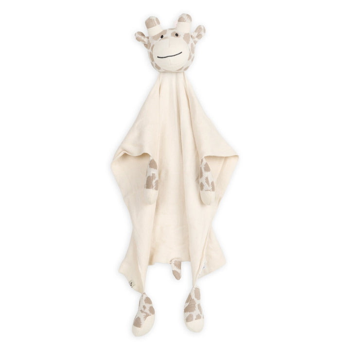 Giraffe | Organic Baby Lovey Security Blanket Cuddle Cloth | Handmade