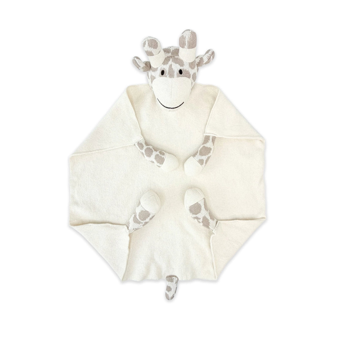 Giraffe | Organic Baby Lovey Security Blanket Cuddle Cloth | Handmade