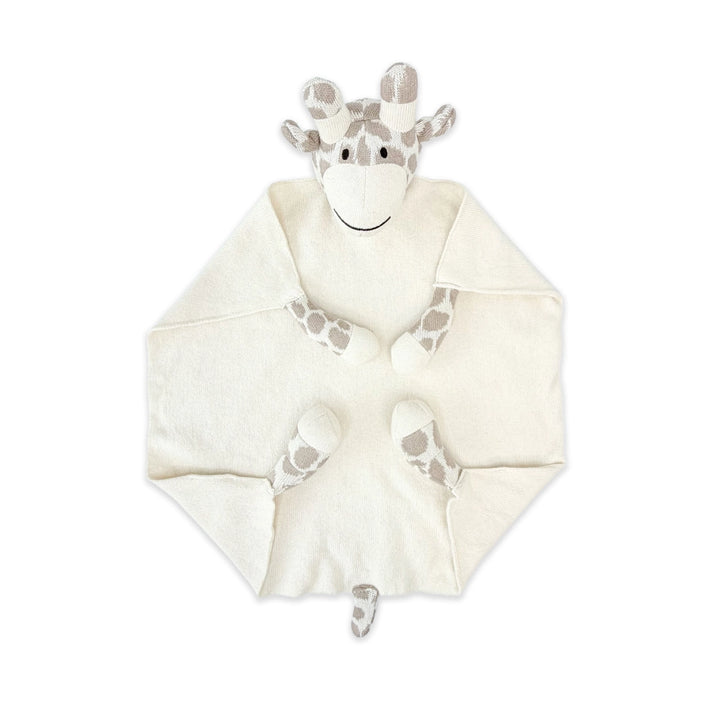Giraffe | Organic Baby Lovey Security Blanket Cuddle Cloth | Handmade