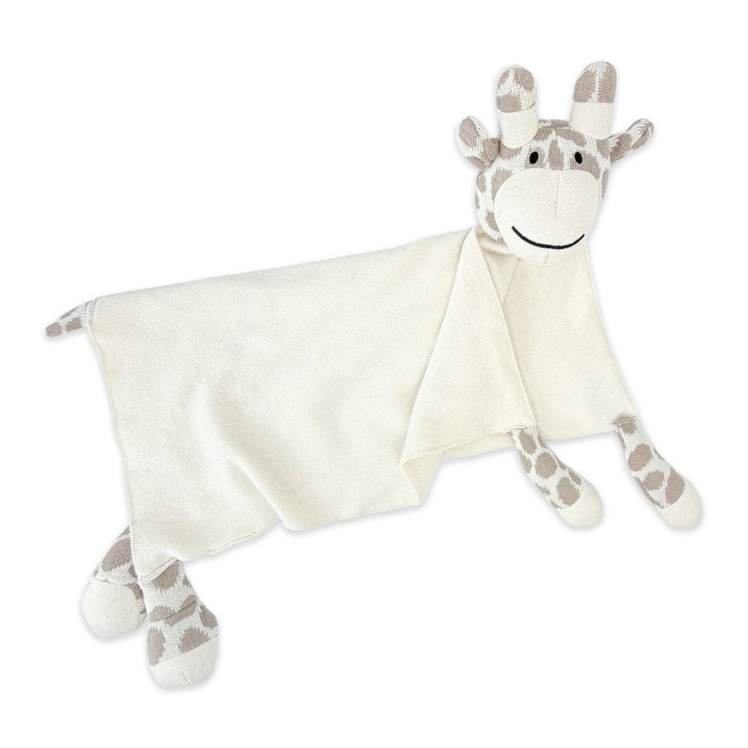 Giraffe | Organic Baby Lovey Security Blanket Cuddle Cloth | Handmade