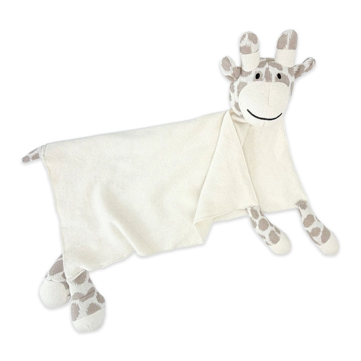 Giraffe | Organic Baby Lovey Security Blanket Cuddle Cloth | Handmade