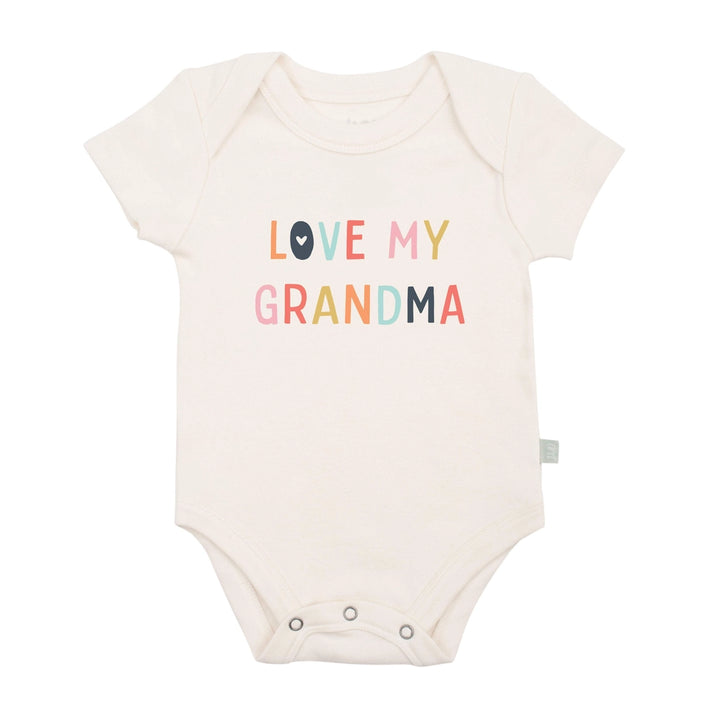 Love My Grandma | Organic Bodysuit | Short Sleeve (Gender-Neutral)
