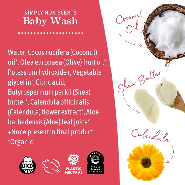 Simply Non-Scents Baby Wash | Made in the USA