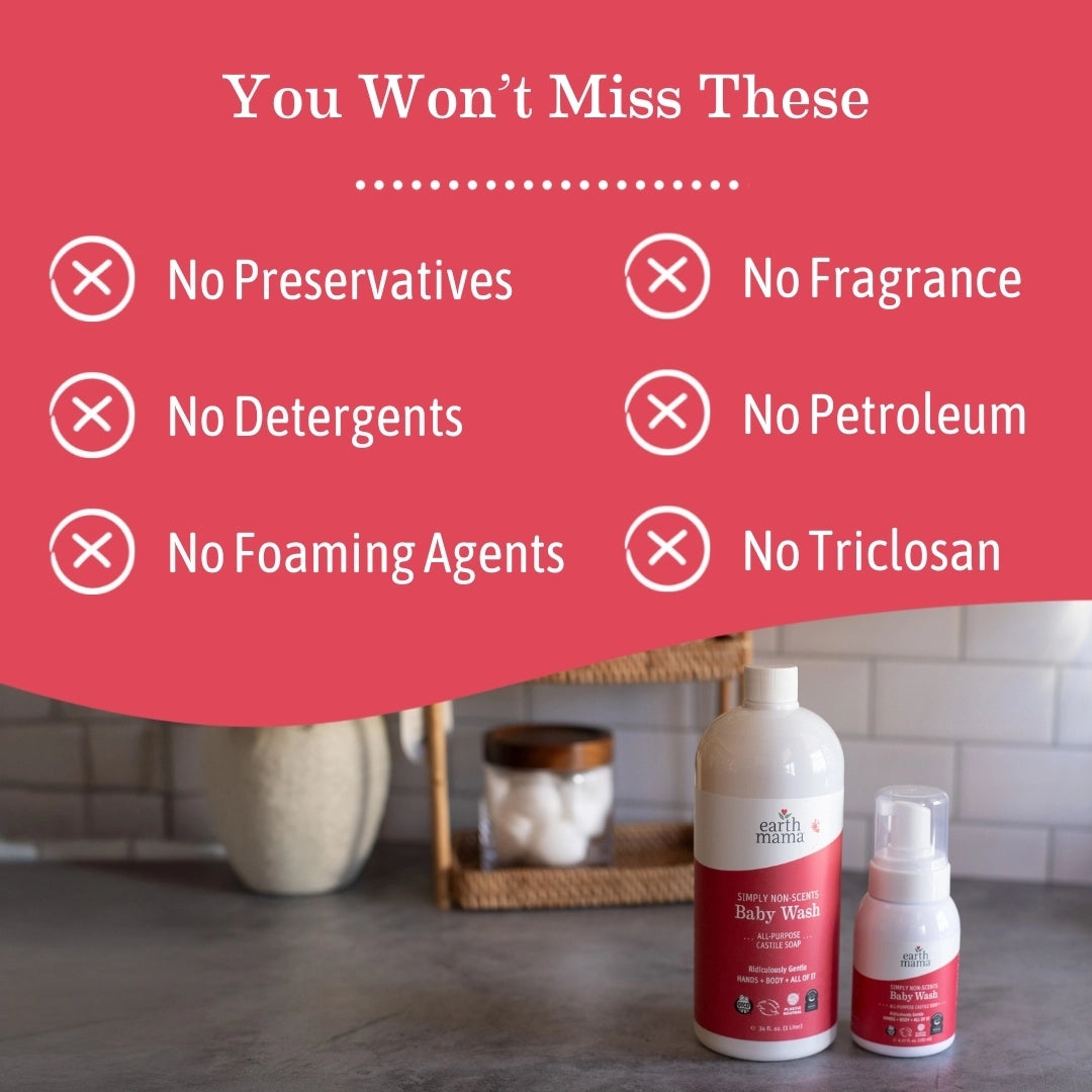 Simply Non-Scents Baby Wash | Made in the USA