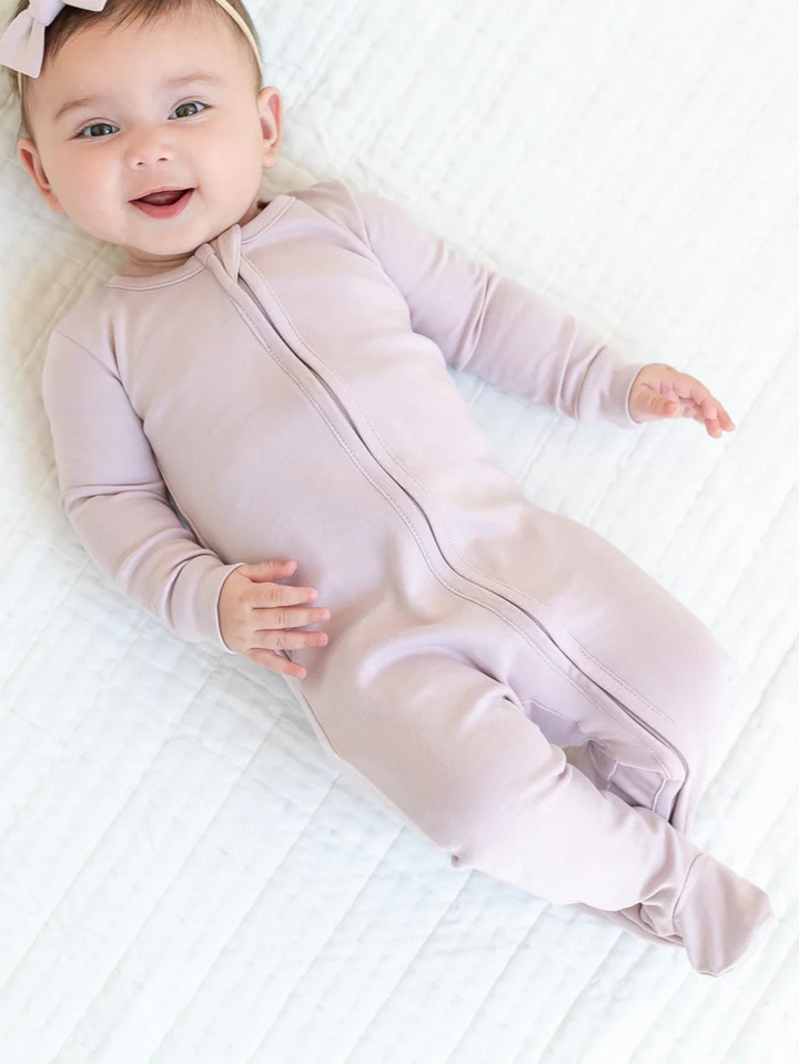 Lilac | Organic Pajama | Baby Girl