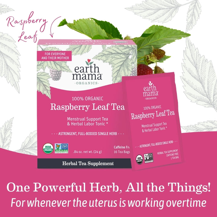 Organic Raspberry Leaf Tea | Made in the USA