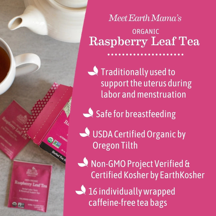 Organic Raspberry Leaf Tea | Made in the USA