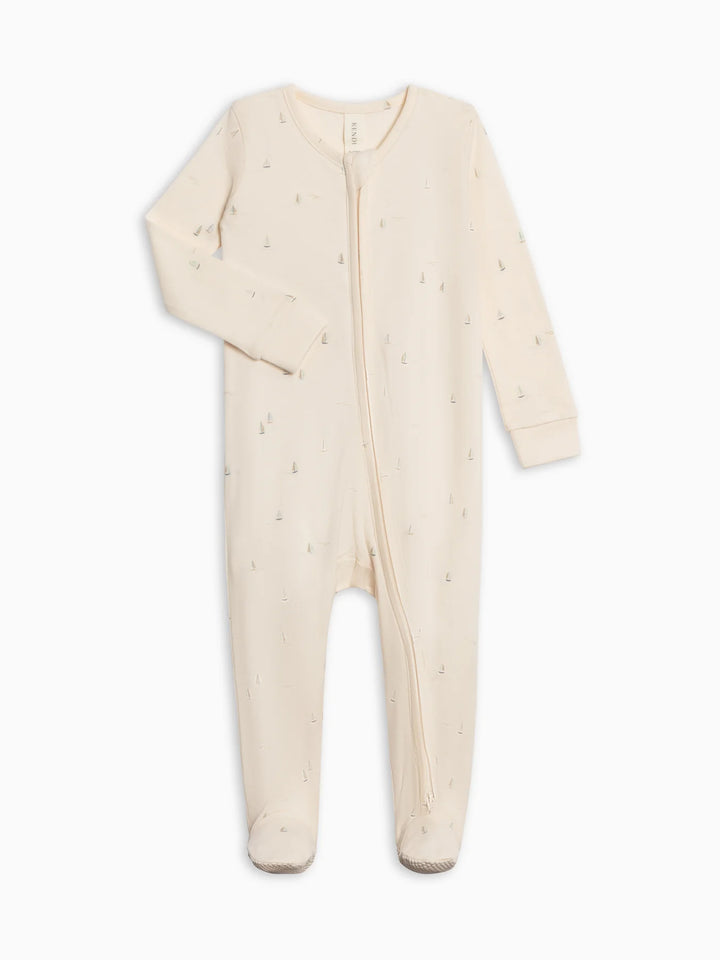Sailboats | Organic Pajama | Baby Boy