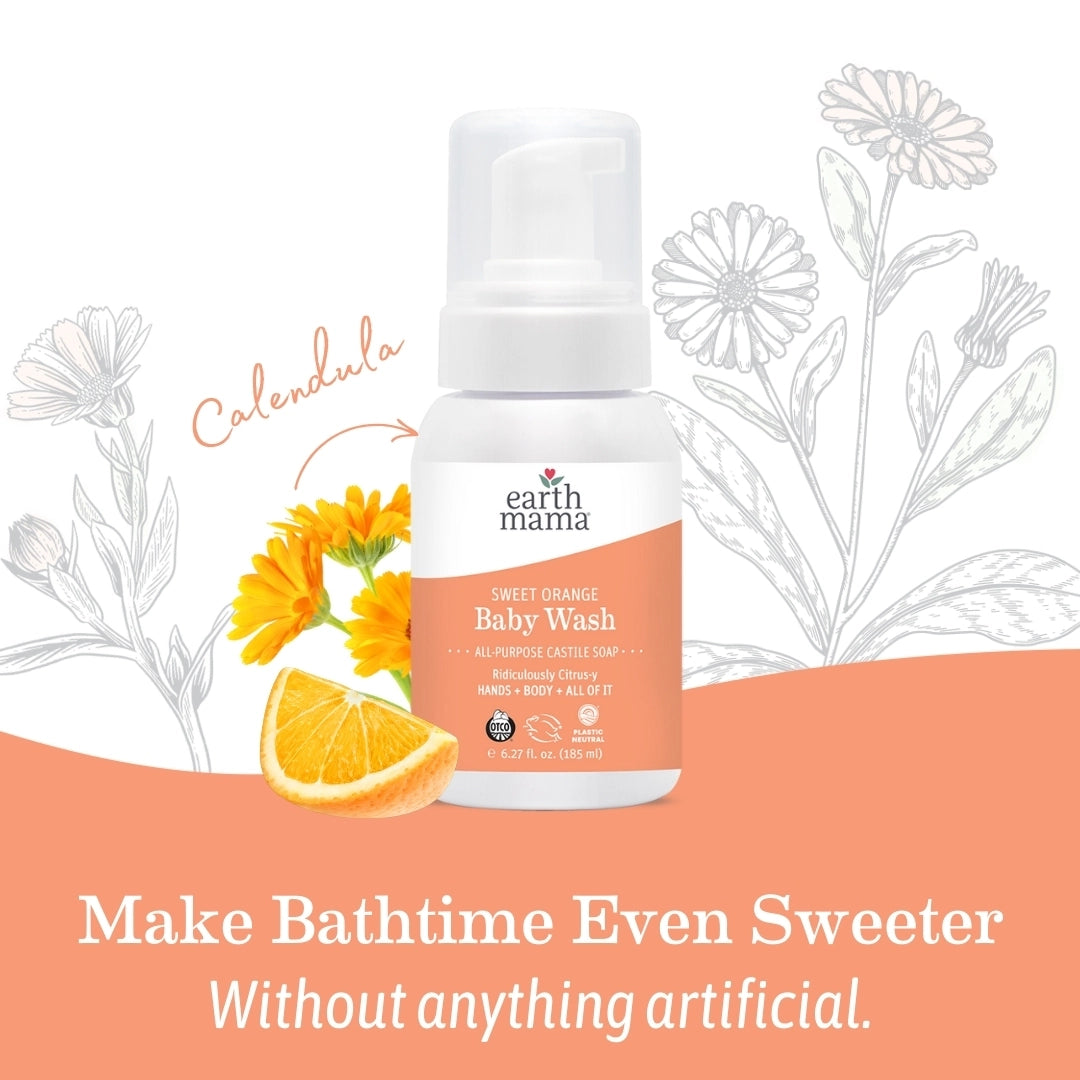 Sweet Orange Baby Wash | Made in the USA