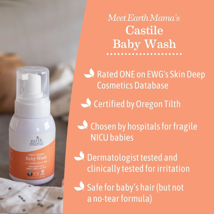 Sweet Orange Baby Wash | Made in the USA