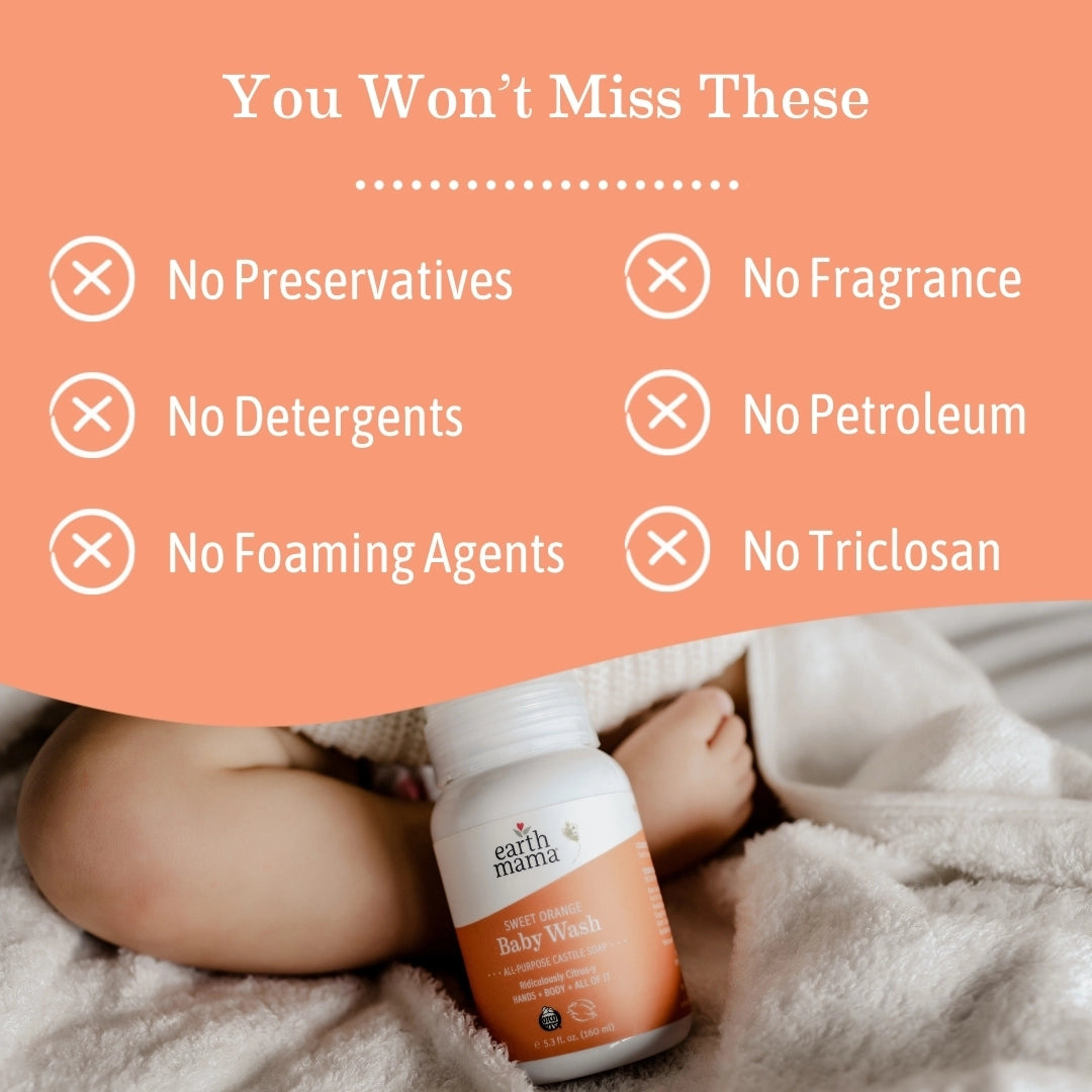 Sweet Orange Baby Wash | Made in the USA